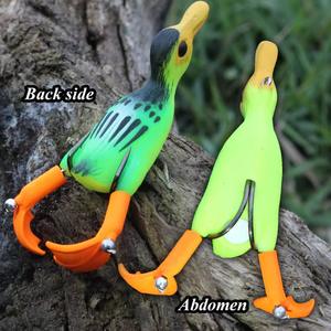 เหยื่อปลอมล่อตกปลาแบบอ่อน, <span class=keywords><strong>ใบพัด</strong></span>ฟลิปเปอร์ท็อปวอเตอร์พลาสติกเป็ดลอยน้ำสำหรับปลามาร์ลินเหยื่อปลอม - Product Image 5