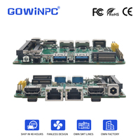 Carte mère industrielle pour ordinateur monocarte, processeur Intel de 12e génération i5-1235U i7-1255U, double LAN 2.5G, DDR4 64 Go, M.2 NVMe