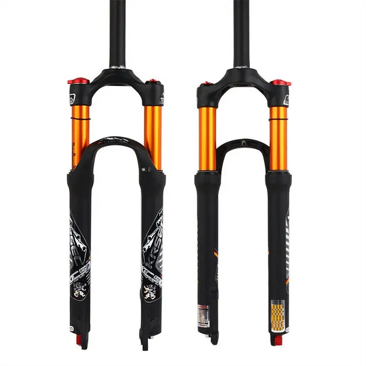 Điều Chỉnh Xe Đạp Phanh Forks 26/27.5/ 29 "Treo Ngã Ba MTB Xe Đạp Không Khí Sốc Dĩa