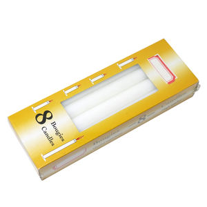 Восковые свечи Douala cameroon, 30 г, 8 шт. в коробке, белая вотивная свеча - Product Image 6