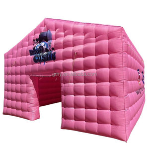 GMY Inflables Comercial Evento Fiesta Rosa Inflable Discoteca Grobes Partyzelt Inflable Fiesta Cubo Carpa - Product Image 1