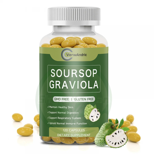 Cápsulas blandas de Graviola de Guanábana de etiqueta privada OEM, suplementos para función inmune, sistema respiratorio, soporte de digestión para adultos - Product Image 1