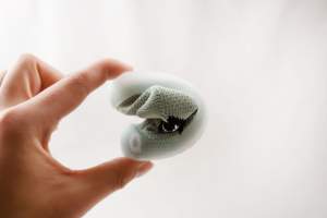 Chaussures de premiers <span class=keywords><strong>pas</strong></span> pour bébé, tige en tissu tricoté doux, semelle souple et flexible, style ludique pour garçons et filles - Product Image 3