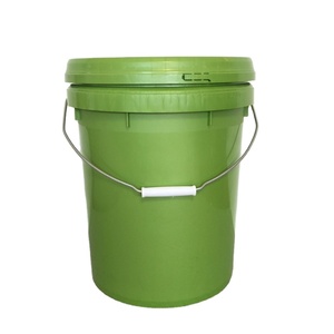 Seau en plastique de 20 L résistant au blanchiment, testé aux agents oxydants. Nous fournissons des couvercles à double joint de 1 L à 220 L pour gel désinfectant. - Product Image 6