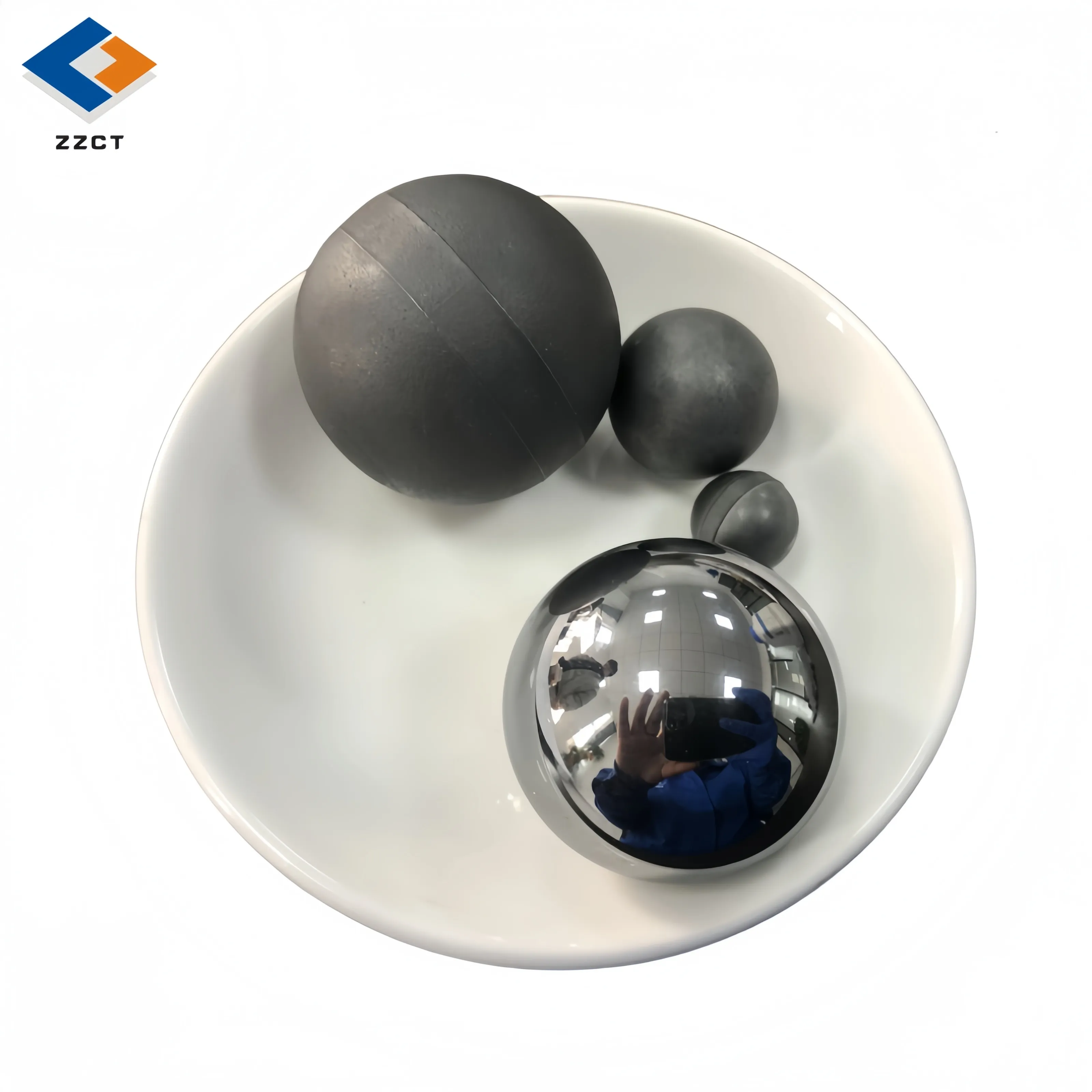 Toptan Tungsten karbür cilalı top G10 sınıf YG6/YG6X düzenli boyutları ile çimentolu karbür topu