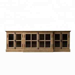 Armario de cocina de madera personalizado de fábrica/armario bajo de madera maciza producto a granel hecho a mano - Product Image 2