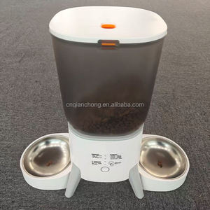 Distributeur automatique intelligent <span class=keywords><strong>de</strong></span> haute technologie <span class=keywords><strong>pour</strong></span> chiens, double gamelle, système portable d'alimentation et d'hydratation automatique en acier inoxydable <span class=keywords><strong>pour</strong></span> animaux <span class=keywords><strong>de</strong></span> compagnie - Product Image 5