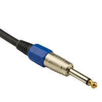 Câble audio vidéo professionnel LY-6370 classique 6,35 mm TS vers XLR en cuivre pur avec gaine en PVC pour microphone et haut-parleur