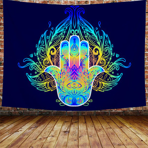 Hot bán Chất lượng cao đã sẵn sàng để tàu và tùy chỉnh Hippie tường treo Trippy psychedelic tấm thảm - Product Image 5