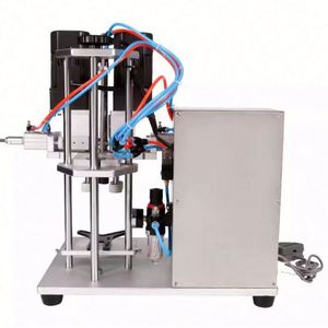 Machine de bouchage de bouteilles semi-automatique facile à utiliser, design compact, fonctionnement convivial - Idéale pour la production à petite échelle - Product Image 2
