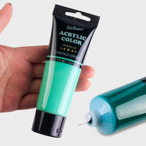 Xin Bowen Art Paint 12 Color Nuevo diseño Juegos <span class=keywords><strong>de</strong></span> pigmentos 75 Ml Juego <span class=keywords><strong>de</strong></span> <span class=keywords><strong>pintura</strong></span> acrílica Juego <span class=keywords><strong>de</strong></span> <span class=keywords><strong>pintura</strong></span> no tóxica para lienzo - Product Image 4