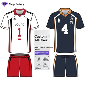 Conjunto de Uniforme de <span class=keywords><strong>Voleibol</strong></span> Personalizado <span class=keywords><strong>para</strong></span> Entrenamiento y Competencia, <span class=keywords><strong>para</strong></span> Hombre y Mujer, Adultos, 100% Poliéster de Secado Rápido - Product Image 1