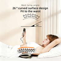 Masseur lombaire intelligent à télécommande avec thérapie chauffante apaisante et dispositif de décompression vertébrale par traction d'air