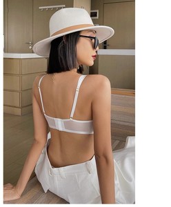 Ventas directas de fábrica en Europa y los Estados Unidos Reunidos Push Up Sexy Tentación Cinta Decoración Lencería Conjunto de sujetador - Product Image 5