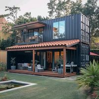 Maison Conteneur Préfabriquée 20 et 40 pieds au Design Industriel Moderne, Durable pour Atelier, Chambre, Villa, Habitation – En Vente