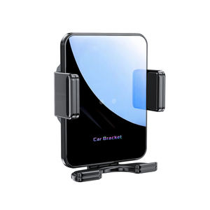 Support de charge sans fil intelligent 15W à détection automatique pour grille d'aération, compatible iPhone 17 15 Pro Max, <span class=keywords><strong>Orange</strong></span> H6 – Meilleure vente - Product Image 1