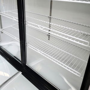 Tủ Lạnh Thương Mại Siêu Thị Tủ Đông Trưng Bày Cửa Kính Tủ Lạnh Giữ Lạnh Trái Cây Rau Củ Tươi Giữ Nhiệt Độ Gấp Đôi - Product Image 4
