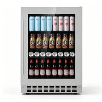 Nevera para Cerveza de Pequeña Capacidad (145L), Vitrina Refrigerada para Bebidas Frías