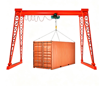 Grue portique monopoutre de type treillis de haute qualité pour travaux de levage sur chantier extérieur