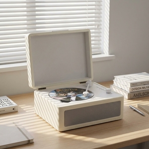 <span class=keywords><strong>Lecteur</strong></span> <span class=keywords><strong>CD</strong></span> Rétro Transfrontalier Multifonctionnel USB TF Qualité Sonore Portable <span class=keywords><strong>Mini</strong></span> Cadeau 10W de Puissance - Product Image 3