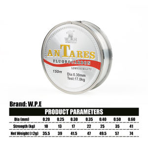 Línea de Pesca de Fibra de Carbono Súper Resistente de 150 m, Línea Monofilamento de Fluorocarbono Transparente, Venta al Por Mayor <span class=keywords><strong>del</strong></span> Fabricante - Product Image 6