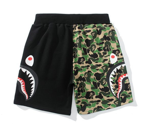 Shorts Bapees de qualité supérieure 1:1, tête de requin, camouflage double face, unisexe, décontractés, pour le <span class=keywords><strong>jogging</strong></span>, le sport de rue - Product Image 2