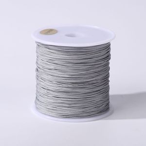 Cordón de Nylon Ecológico de Alta Resistencia de 0.6mm y 100M, Teñido, <span class=keywords><strong>para</strong></span> Joyería, Multicolor, <span class=keywords><strong>para</strong></span> Punto de Cruz, Bordado, Crochet y Tejido - Product Image 6