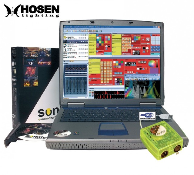 DMX Controller,Sunlite DMX Software