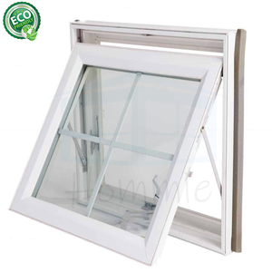 La Floride a approuvé l'ouragan Impact Double auvent en verre Windows vers l'extérieur enrouleur de chaîne en aluminium ouvert à la verticale - Product Image 4