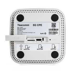 Yeacomm NR330 5G NR Indoor CPE Wireless Router Slot SIM Dukungan <span class=keywords><strong>3G</strong></span> Enkripsi WEP 2.4G/5.8G Firewall VoIP Kabel Internal - Product Image 6