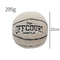 25cm Offcourt Basketball Peluche Oreiller Anime Hustle Ball Peluche Jouet Animal Peluche Jouets Doux Peluches Enfants Enfants Poupée Cadeaux