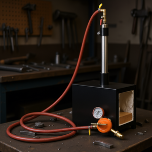 Quemador de Propano para Forja, Maquinaria de Forja de Metal de Gran Capacidad, Equipo Industrial de un Solo Quemador - Product Image 2