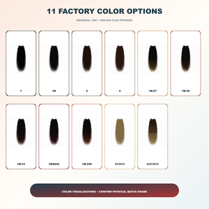 Extensiones de Cabello Sintético al por Mayor, Estilo River Locs, 22 Pulgadas, 240g, 36 Mechones, con Puntas Rizadas, Estilo Boho - Product Image 5