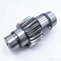 Arbre de transmission hélicoïdal en acier usiné CNC de précision personnalisable, pièces usinées sur mesure