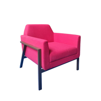 Chaise en velours de restaurant d'hôtel nordique moderne personnalisée meubles de salon fauteuil en bois correct chaise de salle à manger en velours