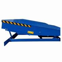 Niveleur de quai hydraulique CE, rampe de chargement fixe, acier robuste antidérapant, plateforme de déchargement de conteneurs de 12, 14, 16 tonnes