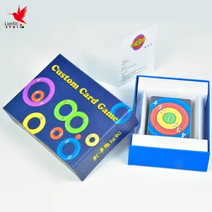 Individuelles beliebtes Kartenspiel kreatives digitales Spiel Spaß Druckbrett-Spiel für Familie Freunde Kinder