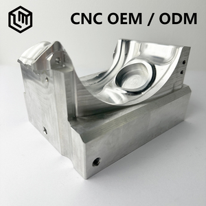 Supporto per Cuscinetti in Alluminio 6061 a Forma Arcuata, Lavorazione CNC a Cinque Assi, Parti <span class=keywords><strong>di</strong></span> Fresatura <span class=keywords><strong>di</strong></span> Precisione per Superfici Curve Complesse - Product Image 1