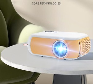 <span class=keywords><strong>2022</strong></span> nuevo diseño portátil 3D DLP LCD HD 4K 1080p Mini proyector mejor proyector de cine en casa - Product Image 3