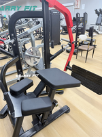 Banc plat pour musculation, presse pectorale horizontale, machine à presse pectorale à plaques chargées