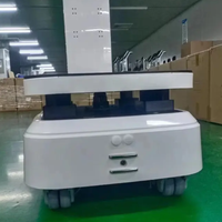 Robot logistique intelligent à chargement automatique, robot AGV AMR avec évitement d'obstacles, châssis de robot, capacité de transport de 300 kg