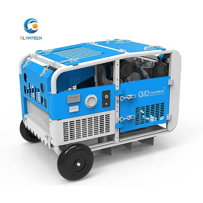 Olymtech 12hp uống xăng máy nén khí DIESEL trục vít Máy nén khí xăng máy nén khí