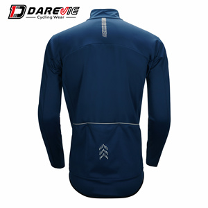 Veste thermique d'hiver pour vélo d'extérieur, coupe-vent résistant aux intempéries MTB Bicycle Jersey Cycling Jacket Warm Softshell Coat - Product Image 3