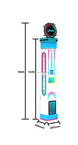 Gioioso intrattenimento centro commerciale colorato nuovo gratificante gioco a gettoni macchina da pesca - Product Image 3