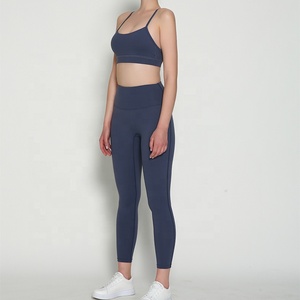 Dernier ensemble d'entraînement de yoga au design tendance personnalisé soutien-gorge et pantalon de sport ensembles de yoga pour la gym vêtements de gym leggings de yoga pour femmes soutien-gorge de sport - Product Image 4