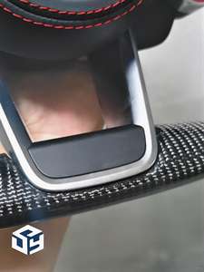 Volante de Fibra de Carbono Forjado para Audi A4 B9 A5 A3 S4 S5 RS4 RS5 2017 2018 2019 2020 2021 <span class=keywords><strong>2022</strong></span> - Product Image 4