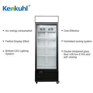 ตู้แช่เครื่องดื่มแบบตั้งตรง Kenkuhl Premium รุ่น SC920 สำหรับร้านค้าปลีก พร้อมประตูกระจก - Product Image 5