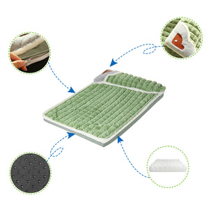 Faux Fur Fluffy Indestructible Enfriamiento personalizado Perro grande Perro pequeño Espuma de memoria portátil Cama ortopédica de lujo para perros Camas para mascotas - Product Image 6