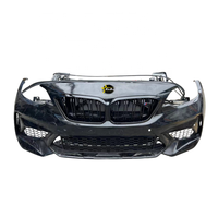 Kit de Carrocería de Parachoques Delantero Original de Segunda Mano de Alta Calidad para BMW M2 F87, Piezas Delanteras con Radiador