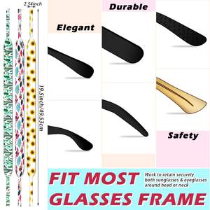 Correa Flotante Personalizada para Gafas, Correa de Neopreno para Gafas de Sol, Soporte para Gafas, Correa Suave para Gafas Deportivas - Product Image 4